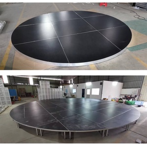 Sân Khấu Truss Đã Qua Sử Dụng Sân Khấu Nền Tảng Di Động Tròn Bằng Nhôm - Product Image 1