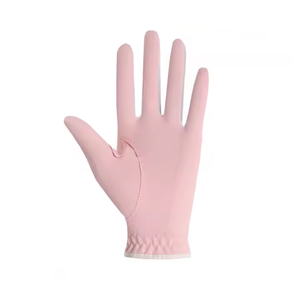 रंगीन महिलाओं के अल्ट्रा-फाइन फाइबर गोल्फ दस्ताने गैर-पर्ची सांस लेने योग्य और धोने योग्य खेल सुरक्षा दस्ताने - Product Image 5