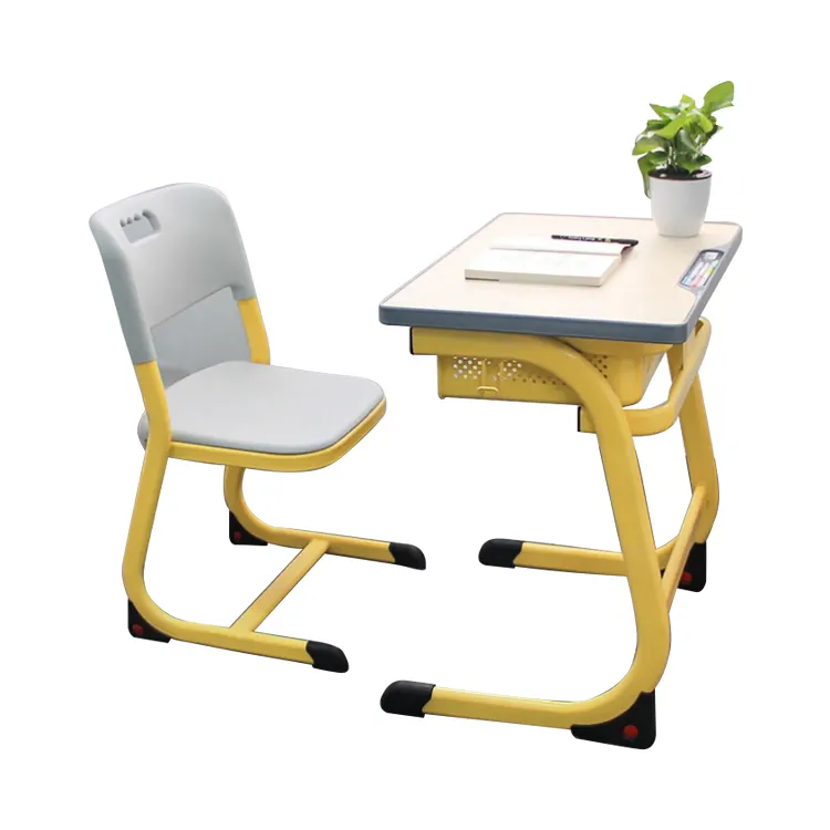 School Furniture Plastic Table And Chair Set for kids Adjustable High Quality Study Table And Chair Set
