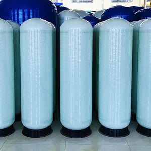 Tanque de FRP Personalizado Azul/Natural/Negro/Verde de 125/150 Psi con Revestimiento de PE para Sistema Industrial de Ablandamiento de Agua - Product Image 5