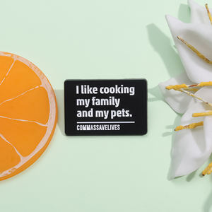 Pin de Esmalte con Frase Personalizada 'Me Gusta Cocinar', para Familiares y <span class=keywords><strong>Mascotas</strong></span>, Broche, Insignia para Mochila, Joyería, Regalos para Amigos - Product Image 2