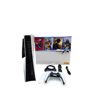 OEM pour Consoles Version Disque Ultra-Mince, Lecteur Blu-ray Domestique, Mémoire 1TB, 10001-15000 Jeux Intégrés, Extension Carte TF 256GB, Moule Exclusif