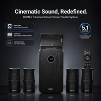 Sistema de Audio Envolvente 5.1 OKON HY-310, Altavoz Bluetooth, Subwoofer Activo, Altavoz Multimedia, Distribuidor Mayorista