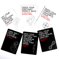 Produit SM pour adultes : Jeu de poker 'Désir Ivre', ensemble de jeux de boisson pour soirées amusantes, comprenant des cartes d'amour et des jouets sexuels