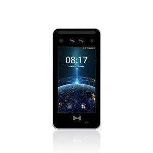 Terminal de Control de Acceso, Asistencia y Medición de Temperatura con Reconocimiento Facial Multibiométrico Basado en Linux, WIFI, 4G, OEM, SDK - Product Image 1