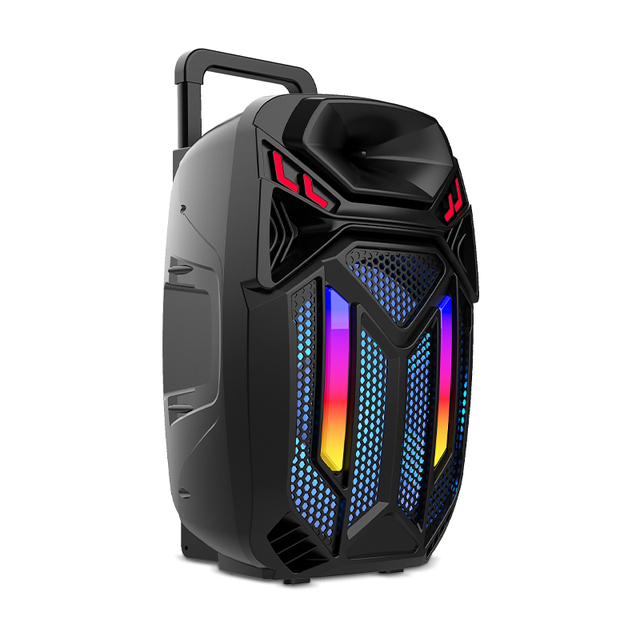 Professional Audio Blue Tooth Party Speaker 15 Inch Trolley Speaker 3600mah 40W Trolley Speaker with Wireless Remote Control