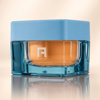 Pot en plastique de 30 ml avec bouchon pour masque facial, sérum pour la peau, autres cosmétiques, crème pour le visage, emballage vide, impression de logo personnalisée