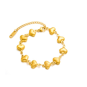 Nouveau Bracelet Coquille Cœur 2026 Plaqué Or 18 carats Étanche en Acier Inoxydable pour Femme - Product Image 5
