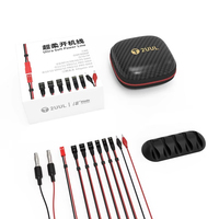 2UUL PW01 Câble d'alimentation DC ultra souple 8-en-1 pour la réparation de la carte mère des séries iPhone 6-14 ProMax