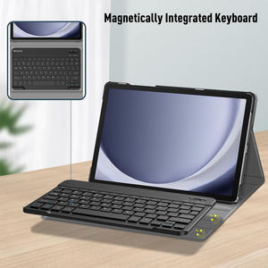 Detachable Wireless Bluetooth <b>Keyboard</b> Slim Lightweight Stand Cover <b>Keyboard</b> Case for Samsung Galaxy Tab A9 Plus/A9 - Product Image 5