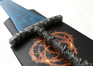 Épée de jeu <span class=keywords><strong>Elden</strong></span> <span class=keywords><strong>Ring</strong></span> Dark Moon Greatsword de 122 cm, jouet pour cosplay, collection, 3,7 kg - Product Image 6