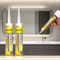 GUFENG GP Mastic silicone direct pour fissures de béton, pour cadres de fenêtres et de portes