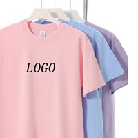 T-shirts personnalisés avec logo, impression plastisol, coton 200 g/m², coupe ajustée, streetwear, OEM ODM
