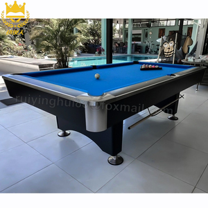 Trực Tiếp Trung Quốc Nhà Máy 9ft Siêu Snooker Bàn Bida Tự Động Bóng Trở Lại Câu Lạc Bộ Thanh Hot Bán Bàn Hồ Bơi Thiết Bị - Product Image 1