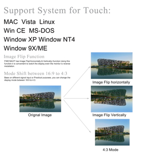 Feelworld fw819aht màn hình cảm ứng màn hình hiển thị 8 "TFT LCD cấp công nghiệp với HDMI VGA DVI nhà máy trực tiếp - Product Image 6