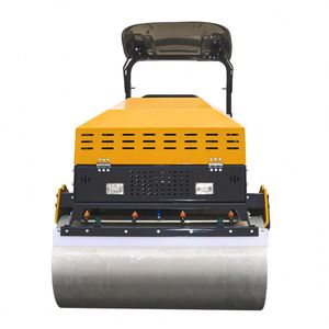 Rouleau compresseur vibrant à double tambour, entraînement par pompe hydraulique, rouleau compresseur à roues en acier, rouleau compresseur à moteur Changchai - Product Image 4