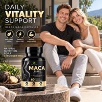 Fabricant chinois de produits à marque privée, poudre de racine de maca, complément alimentaire pour améliorer la performance masculine