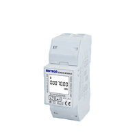 Medidor de Energía Digital Monofásico M230-Modbus MID para Riel DIN, Pantalla LCD, Sistema Solar Fotovoltaico, Precisión Clase 1, Conexión Directa de 10A