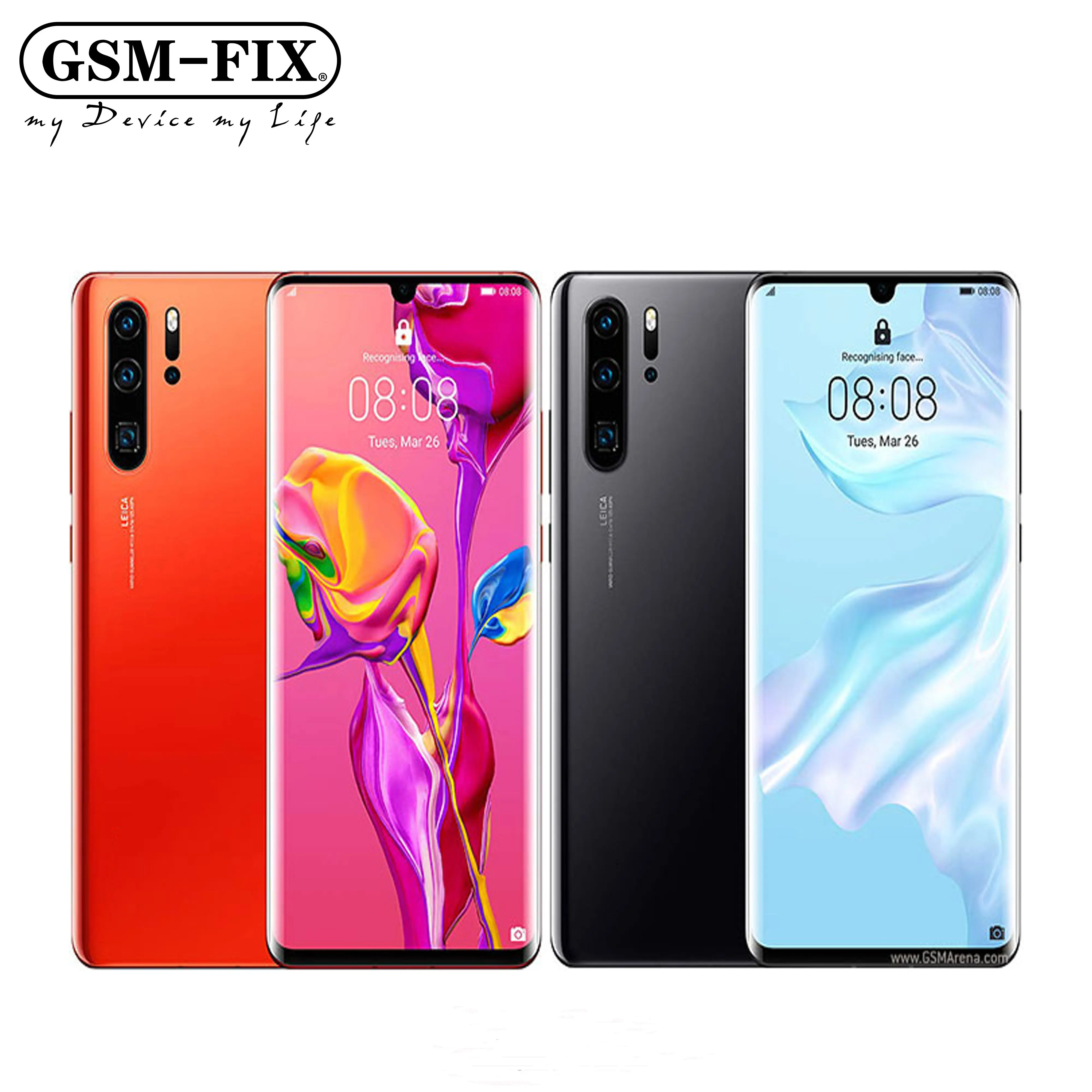 GSM-FIX Original For Huawei P30 Pro Smartphone Android 6.47 inch 128/256/512GB ROM 40MP+32MP Camera Mobile phones For Huawei