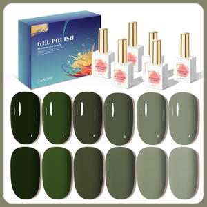 AILANUO esmalte de uñas en Gel 15 ml Soak Off UV LED Gel barniz esmalte Kit Super textura hermosa manicura vegana Halal conjunto de esmalte de uñas - Product Image 1