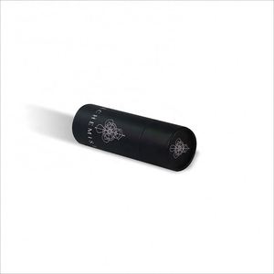 High quality customized black printed cylinder paper <b>box</b> <b>round</b> paper tube - Product Image 2