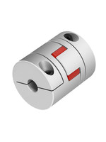 Coupleur élastique en alliage d'aluminium de type étoile pour encodeur à vis sans fin, couple élevé pour servomoteur