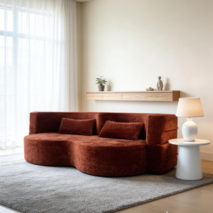 Juego de Sofás Comprimidos para Sala de Estar, Sofá Cama Tapizado en Terciopelo, Sofá de Dos Plazas para el Hogar, Muebles para Sala de Estar - Product Image 2