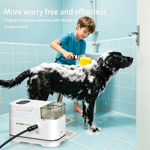 Máquina de Baño para Mascotas 354x212x248mm, Diseño Moderno de Plástico, Dispositivo de Aseo para Perros - Product Image 4