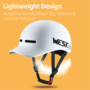 West Biking Forensenhelm Anti Druppel Slagvaste Fietshelm Buitenshuis Sport Zonwering Fiets Forensenhelm - Product Image 3