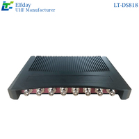 Lecteur/écrivain RFID UHF 8/16 ports à très haute fréquence, portée de lecture de 8 m, module multi-tags, protocole ISO 18000-6C, plastique