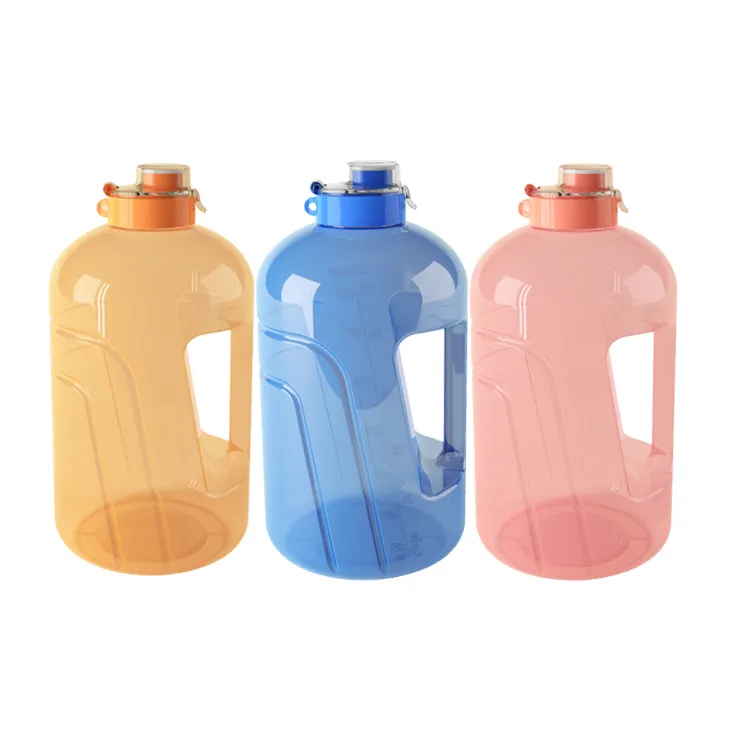 Botella de agua plástica de 2.5L botella de agua modificada para requisitos particulares respetuosa del medio ambiente del entre