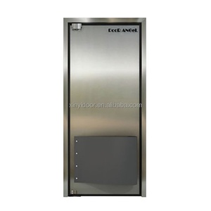 Puerta Comercial Automática de Acero Inoxidable Resistente a Impactos, Unidireccional para Restaurantes, Bidireccional para Almacenes - Product Image 3