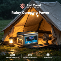 Station de stockage d'énergie portable de haute qualité 200W pour la maison, batterie extérieure avec entrée CC et prise en charge de la charge rapide