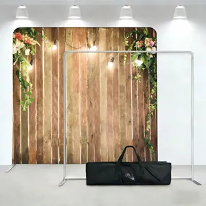 Soporte de Fondo Portátil de Aluminio de Instalación Rápida, Diseño Plegable con Aspecto de Madera, Telones de Fondo para Fotografía - Product Image 4