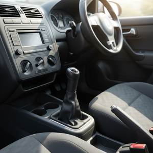 Polo 5-Speed Car Gear <b>Shift</b> <b>Knob</b> & Gaiter Black 02-05-6Q1711113F - Product Image 3