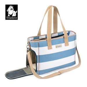 Truelove Vente en gros Sac de transport pour animaux de compagnie tout temps, doux, pour chats, chiots, chiens, sac de transport durable, portable, pliable, approuvé par les compagnies aériennes - Product Image 1