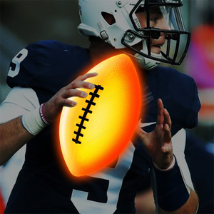 Football américain, ballon lumineux rechargeable, jouet de fitness et de loisirs en plein air pour adolescents et enfants, équipé d'une pompe à air - Product Image 4