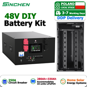 Poland Stock DDP Stackable 48V Lifepo4 Battery Diy Kit Case 280Ah 314Ah 330Ah Home Energy Storage Battery <b>Empty</b> Diy <b>Box</b> - Product Image 1