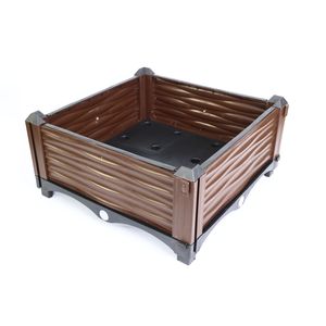 Jardinera Elevada de PP con Sistema de Drenaje, Resistente, para Cultivo de Flores y Vegetales en Patio o Jardín - Product Image 2