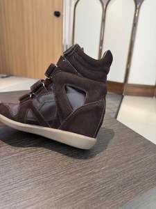 Botas de boxeo de cuero con tacón interior elevado para mujer, botines cortos de invierno, estilo deportivo, botas casuales para mujer, Lulu - Product Image 5