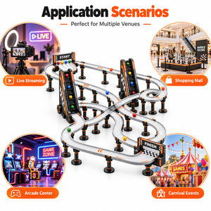 Pista de Canicas Profesional Personalizada para Pinball, Equipo de Transmisión en Vivo, Competición de Pinball, Pista de Carreras de Canicas - Product Image 6