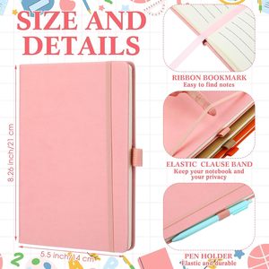Carnet en cuir personnalisé avec logo professionnel, idéal pour les notes de voyage, promotionnel, pour le bureau, vente en gros, journal imprimé, carnet de réunion, pour cadeaux - Product Image 2