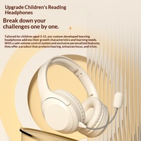 Nouveau casque intra-auriculaire pour enfants, approuvé par les professionnels, pour l'apprentissage et la lecture, Bluetooth sans fil, non toxique, sans ingrédients actifs