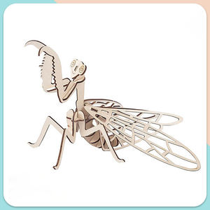 Porte-stylo de bureau d'étudiant Modèle décoratif Assemblé à la main <span class=keywords><strong>Puzzle</strong></span> <span class=keywords><strong>3d</strong></span> Puzzles pour enfants - Product Image 4