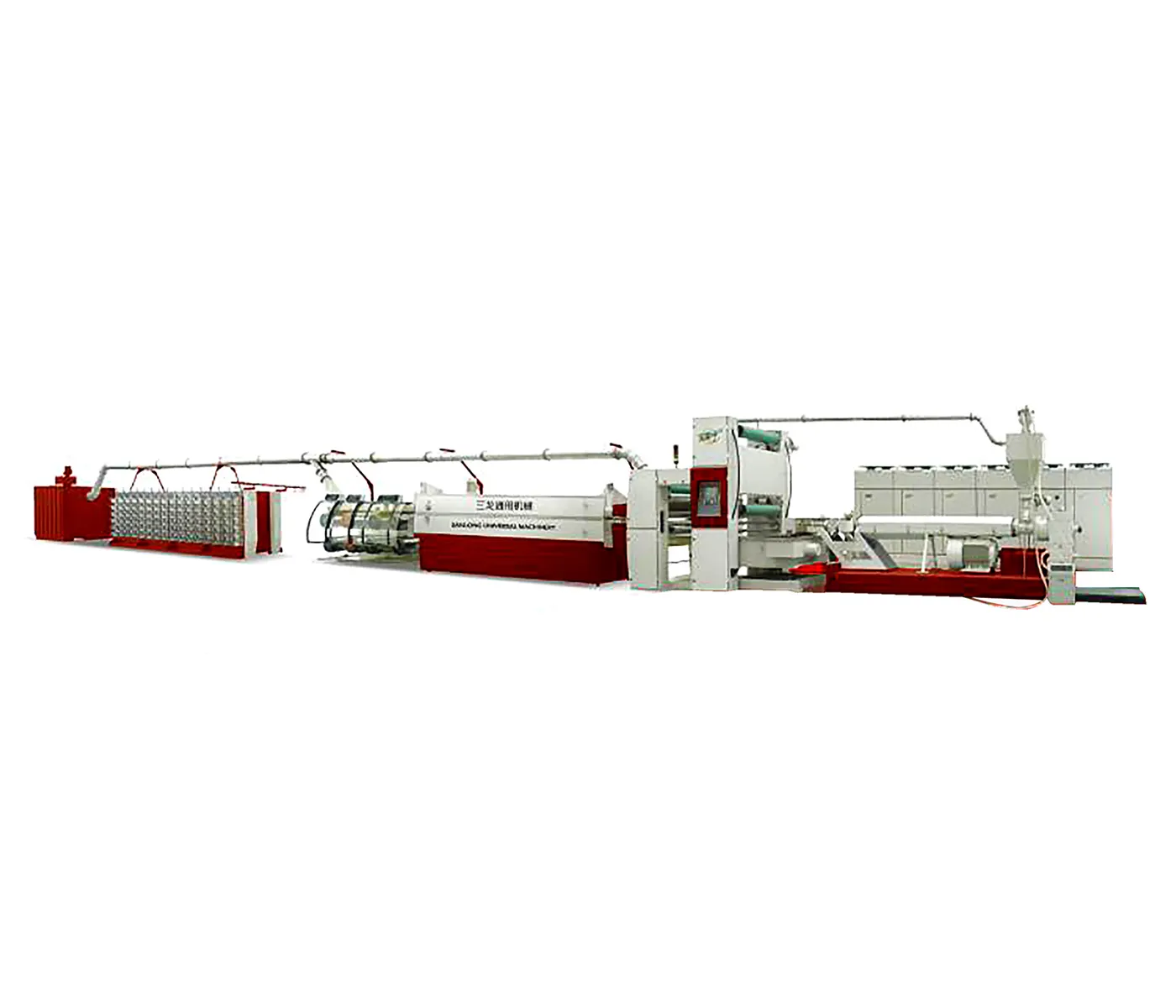 Single Screw Extruder Plastic Extrusion Machinery paper bag small paper bag production machine