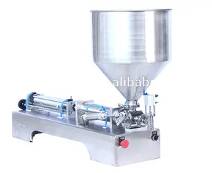 High Quality Food Cosmetics Beverages Filler Thick Honey Jam Filling Machine For Small Factories