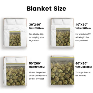 ผ้าห่มลาย Dank Bud Theme Flannel - ผ้าห่มนุ่ม ตลก น้ำหนักเบา ซักเครื่องได้ ของขวัญที่สมบูรณ์แบบสำหรับวันเกิด/คริสต์มาส - Product Image 4