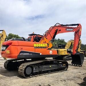 Excavatrice Doosan DX225LC d'occasion hautement efficace, 22 tonnes, modèle 2018 du Japon, moteur DL06 de 115 kW, capacité de la benne de 1,5 m³, à vendre - Product Image 6