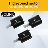Moteur à clip Gel Shock Wave SOLINK26500rpm pour boîte de vitesses AEG 11.1V 1W, accessoires de chasse compétitifs en extérieur
