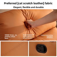 Fauteuil de loisirs rotatif pour les paresseux Fauteuil de canapé simple italien moderne et minimaliste